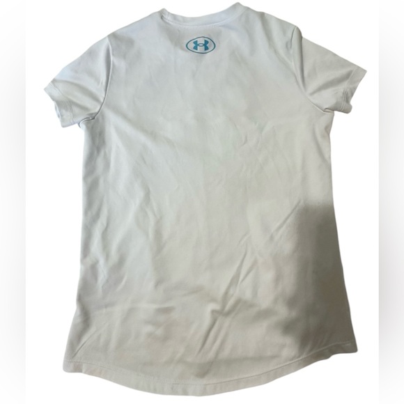 Under Armour Girls' Tech Solid Print Big Logo Short-Sleeve Crew
Neck T-Shirt - Picture 5 of 5